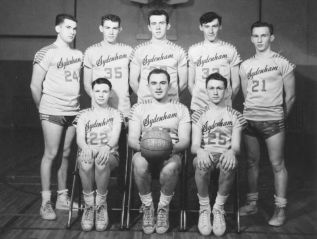 The Golden Eagles Senior Men’s Basketball Team - guess the year